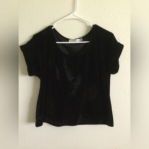 MINKPINK Velvet Crop Top